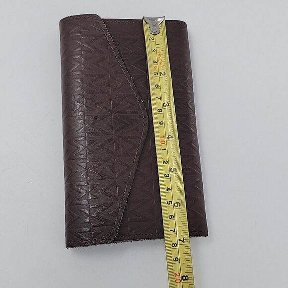 Eberle Genuine Cowhide Leather Women’s Brown Wallet Coin Purse Sandalwood - Picture 7 of 13